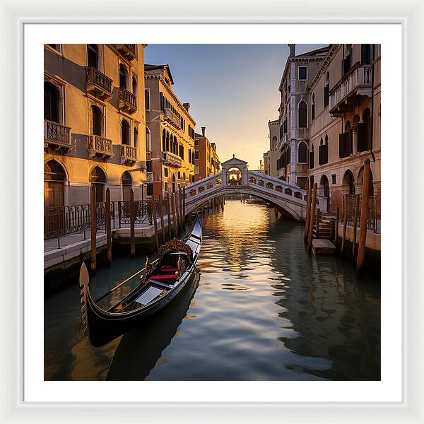 Whispers of the Waterways - Framed Print