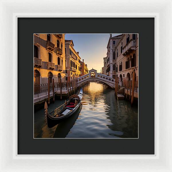 Whispers of the Waterways - Framed Print