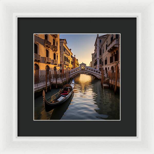 Whispers of the Waterways - Framed Print