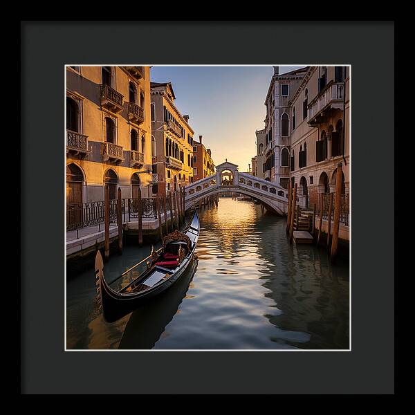 Whispers of the Waterways - Framed Print