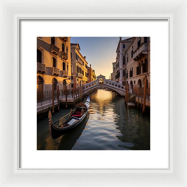 Whispers of the Waterways - Framed Print