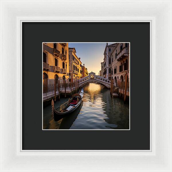 Whispers of the Waterways - Framed Print