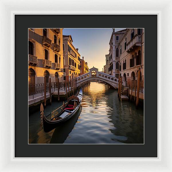 Whispers of the Waterways - Framed Print
