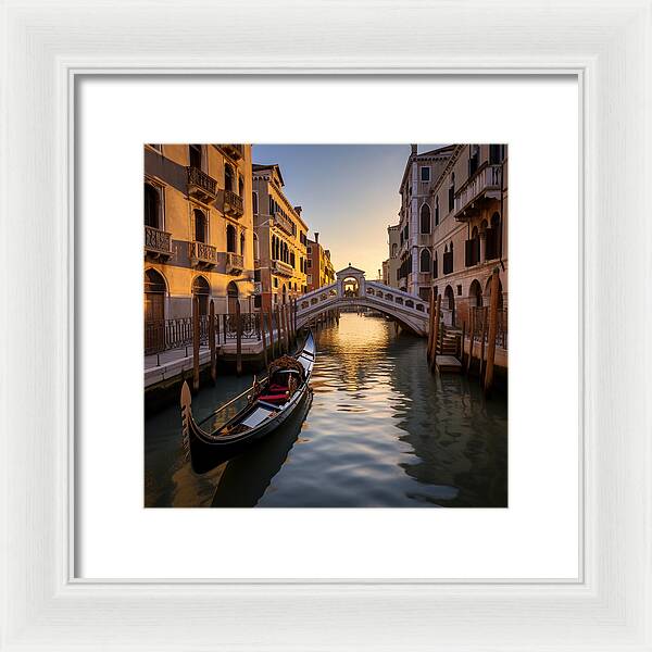 Whispers of the Waterways - Framed Print