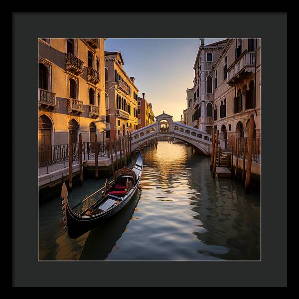 Whispers of the Waterways - Framed Print