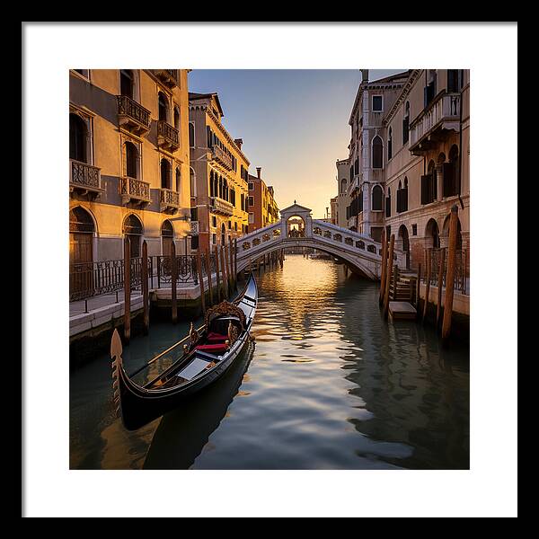 Whispers of the Waterways - Framed Print