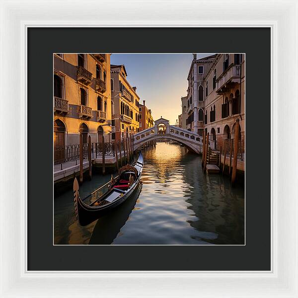 Whispers of the Waterways - Framed Print