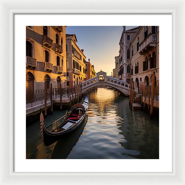 Whispers of the Waterways - Framed Print