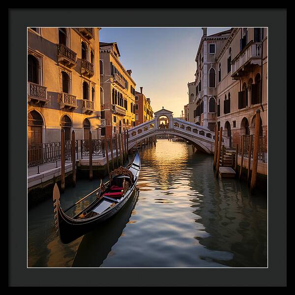 Whispers of the Waterways - Framed Print