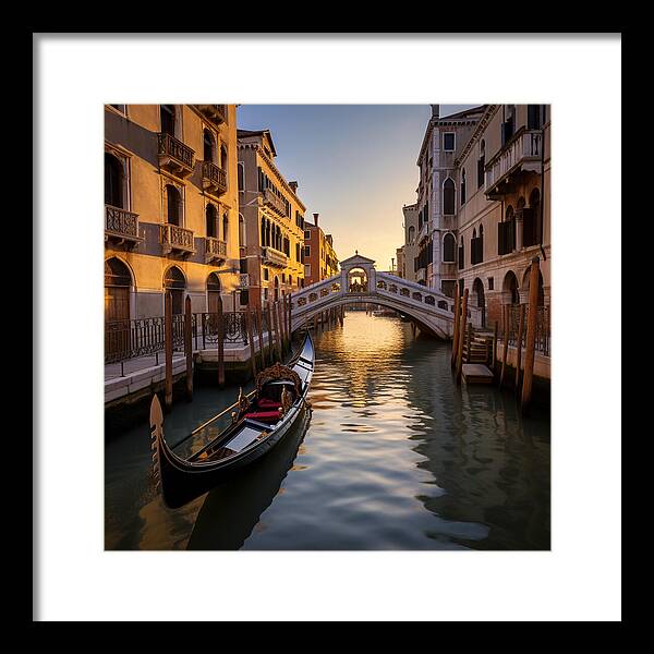 Whispers of the Waterways - Framed Print