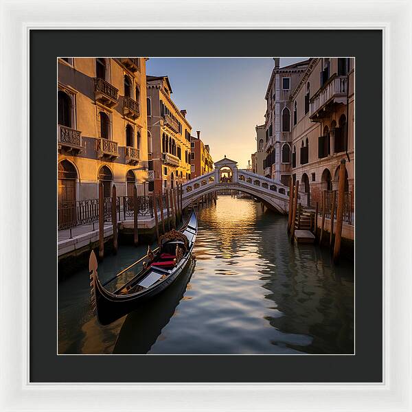 Whispers of the Waterways - Framed Print