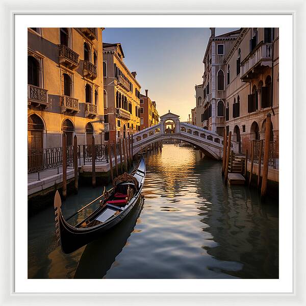 Whispers of the Waterways - Framed Print