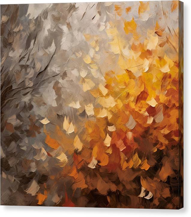 Autumn Abstraction - Canvas Print