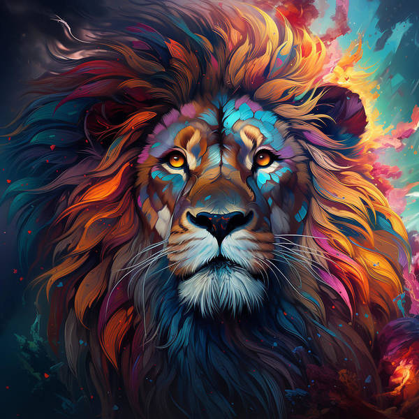 Cosmic King - Art Print