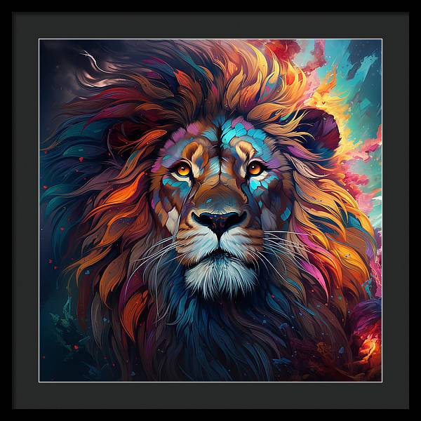 Cosmic King - Framed Print