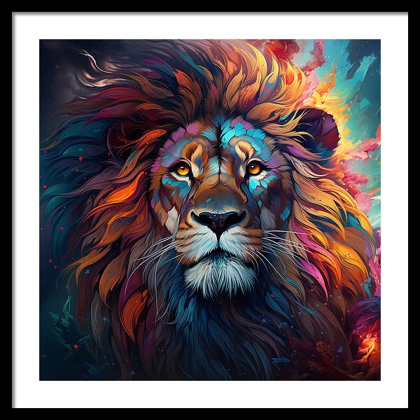 Cosmic King - Framed Print