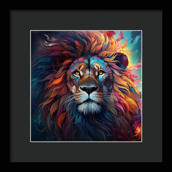 Cosmic King - Framed Print