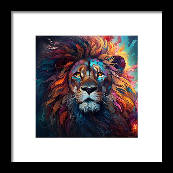 Cosmic King - Framed Print