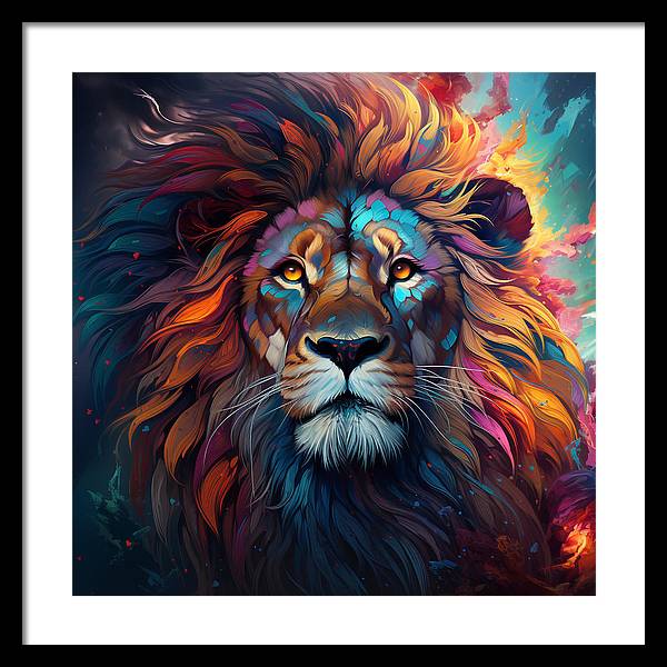 Cosmic King - Framed Print