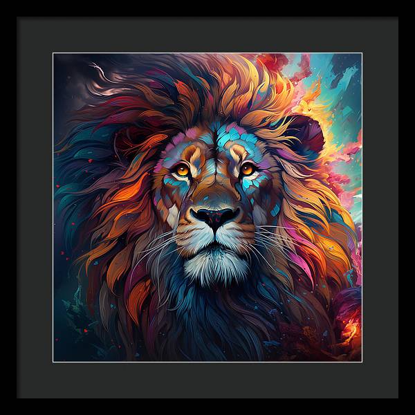 Cosmic King - Framed Print