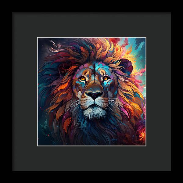 Cosmic King - Framed Print
