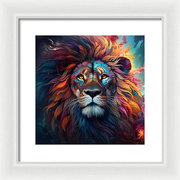 Cosmic King - Framed Print