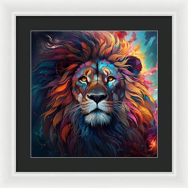 Cosmic King - Framed Print