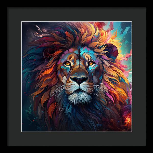Cosmic King - Framed Print