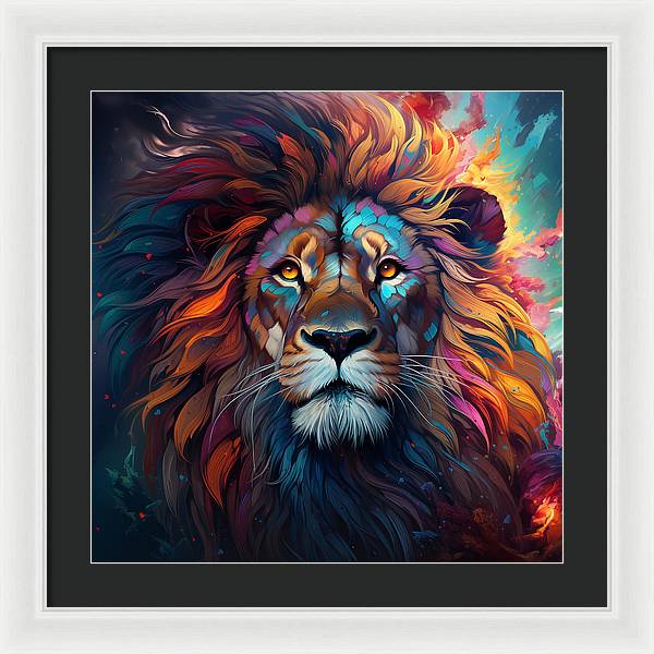 Cosmic King - Framed Print