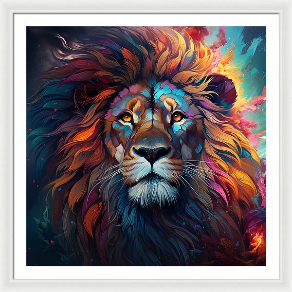Cosmic King - Framed Print