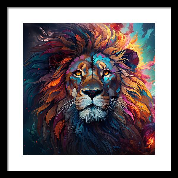 Cosmic King - Framed Print
