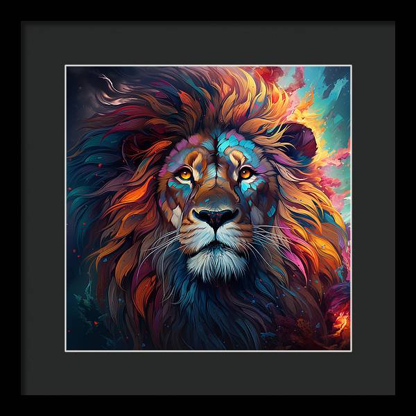 Cosmic King - Framed Print