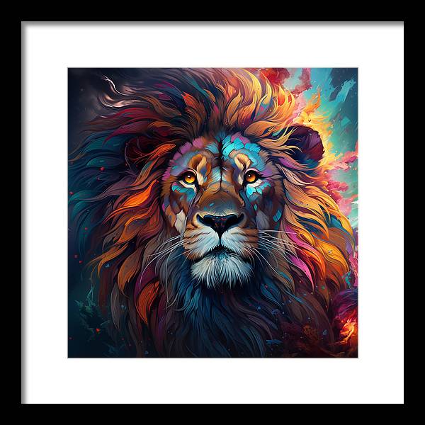 Cosmic King - Framed Print
