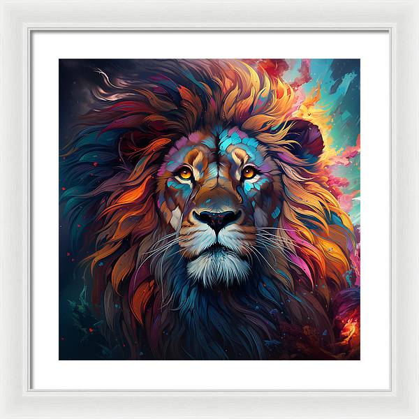 Cosmic King - Framed Print