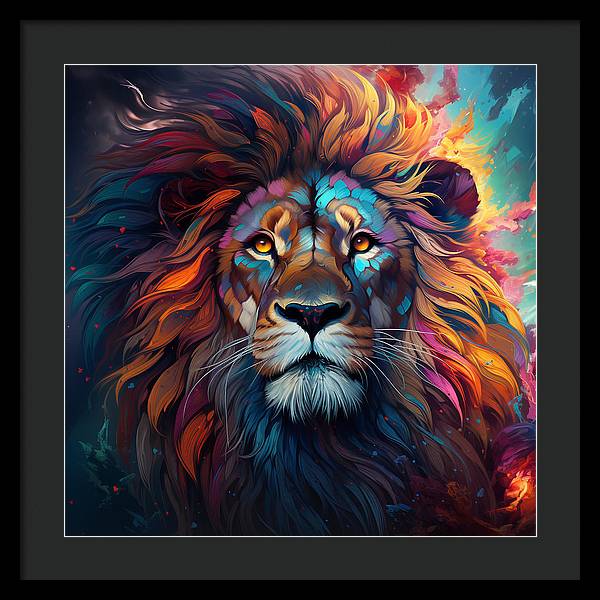 Cosmic King - Framed Print