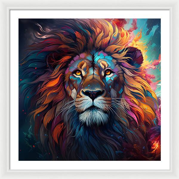 Cosmic King - Framed Print