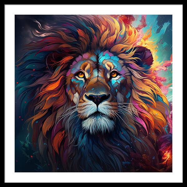 Cosmic King - Framed Print