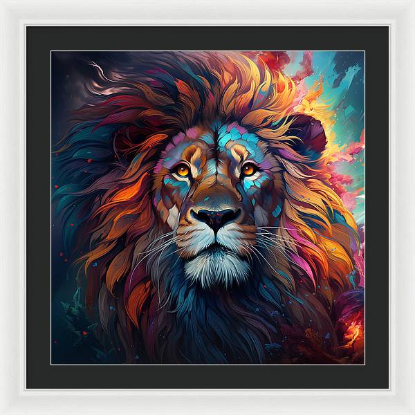 Cosmic King - Framed Print