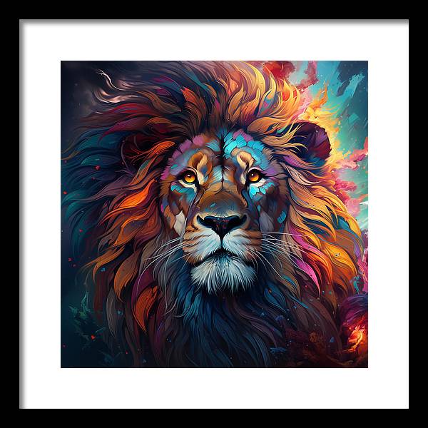 Cosmic King - Framed Print