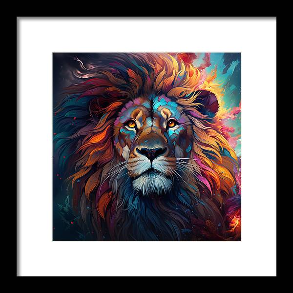 Cosmic King - Framed Print
