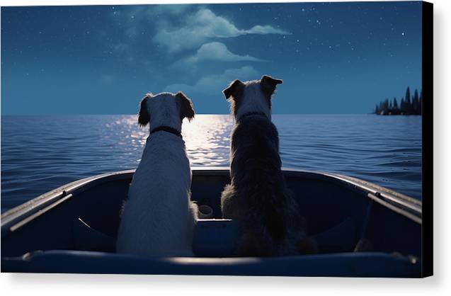 Nightime Navigators - Canvas Print