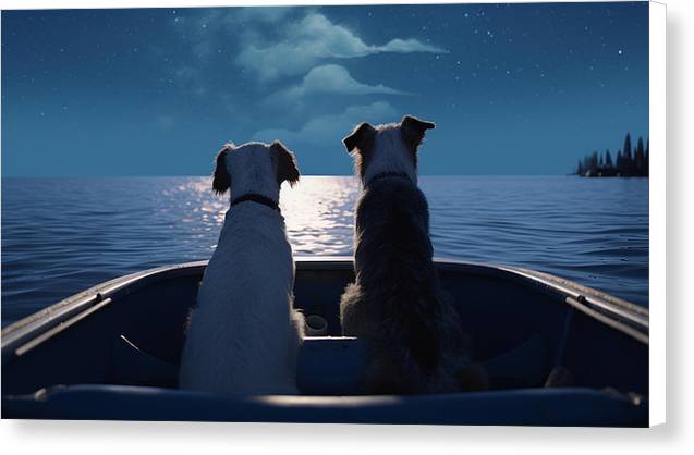 Nightime Navigators - Canvas Print