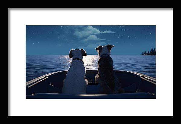 Nightime Navigators - Framed Print