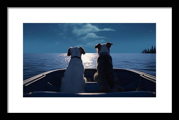 Nightime Navigators - Framed Print