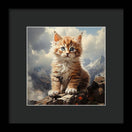 Switch Alpine Feline - Framed Print 2 image