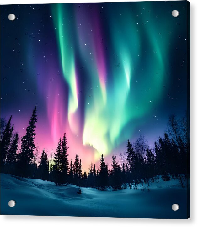 Alpine Glow - Acrylic Print