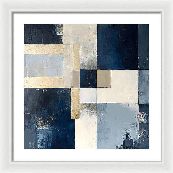 Architectural Blueprint - Framed Print
