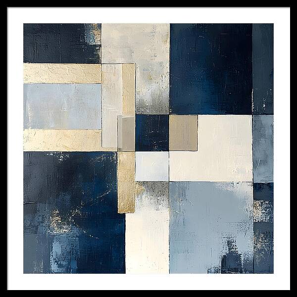 Architectural Blueprint - Framed Print