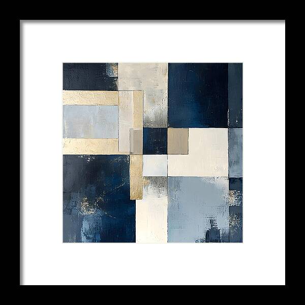 Architectural Blueprint - Framed Print