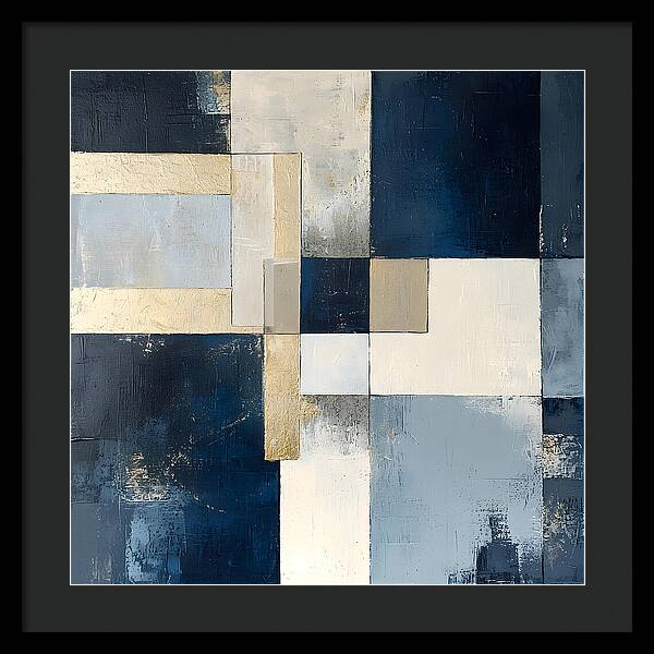 Architectural Blueprint - Framed Print